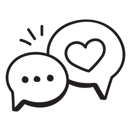 illustration d'un dialogue entre un client et un coiffeur